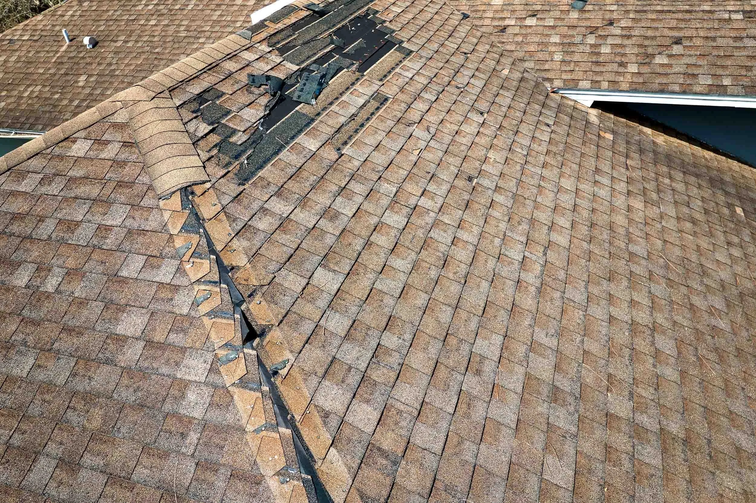 Wind-Damaged Shingles Albuquerque