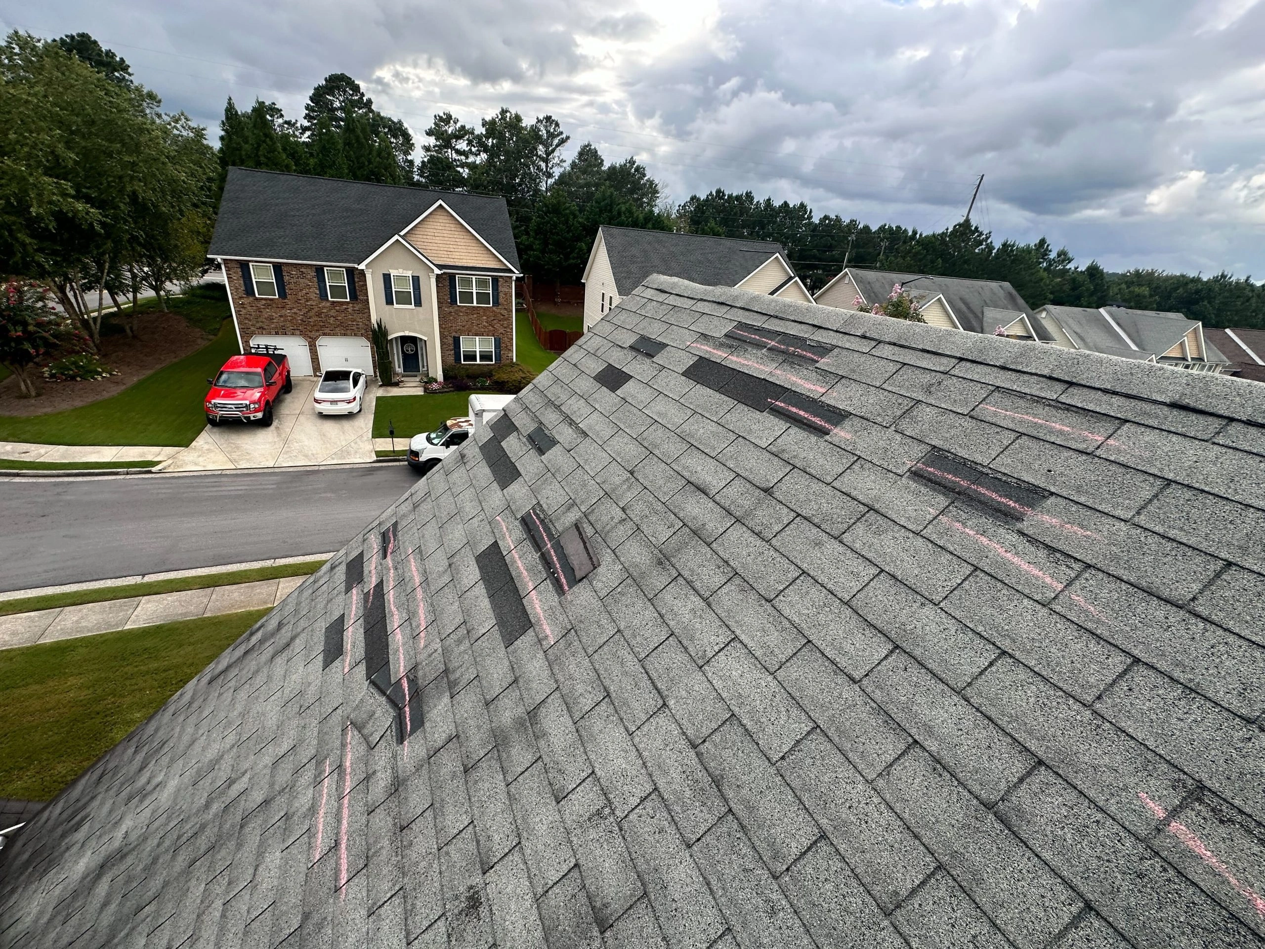 Wind Damage or Poor Roof Installation