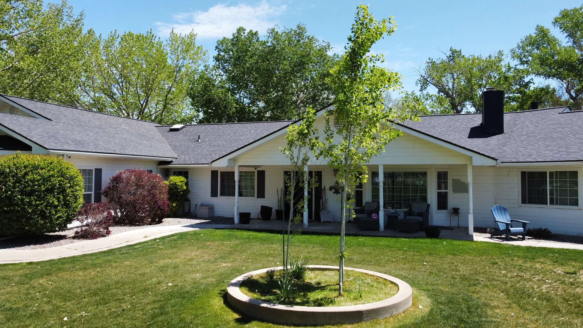 Asphalt shingle roof installed by RMC Roofing & Construction