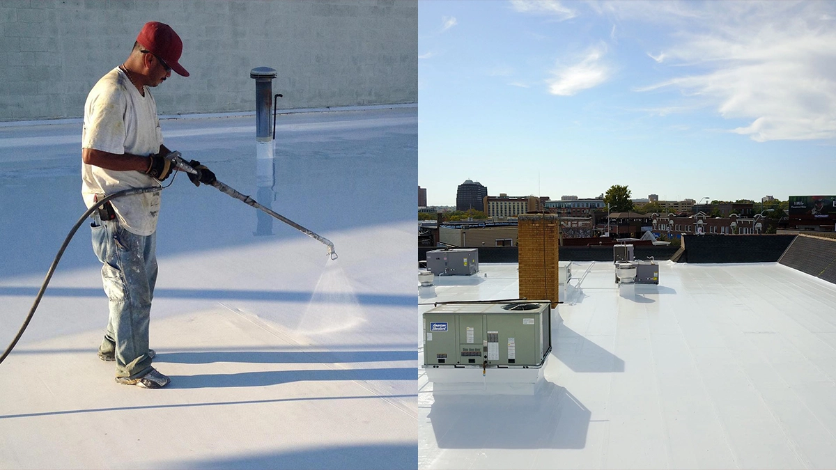 Silicone roof coating vs full roof replacement